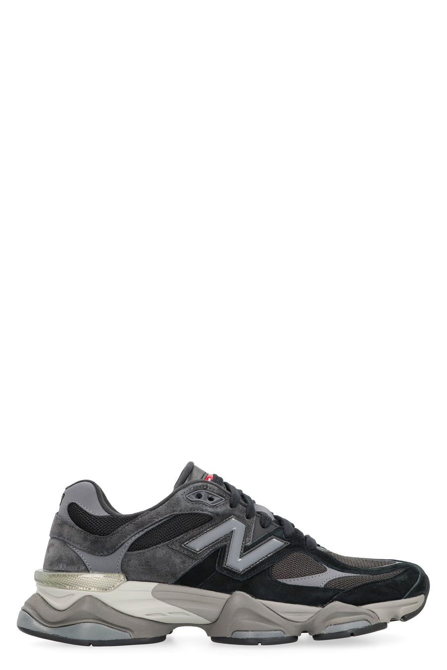 Low-Top Sneakers 9060 Black Polyurethane Trainers