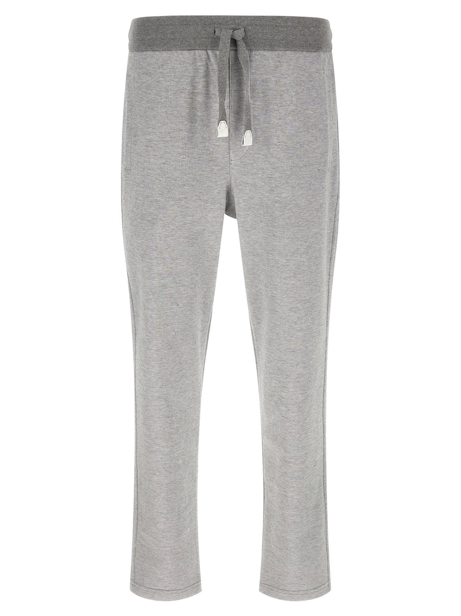 Brioni Piqué Cotton Joggers