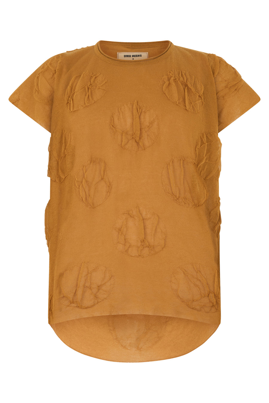 Short-Sleeve T-Shirt Mustard Cotton T-shirts & Jerseys