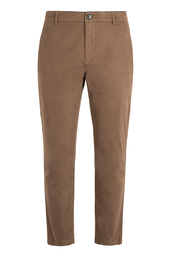 Chino Pants Prince Dark Brown Cotton Chinos