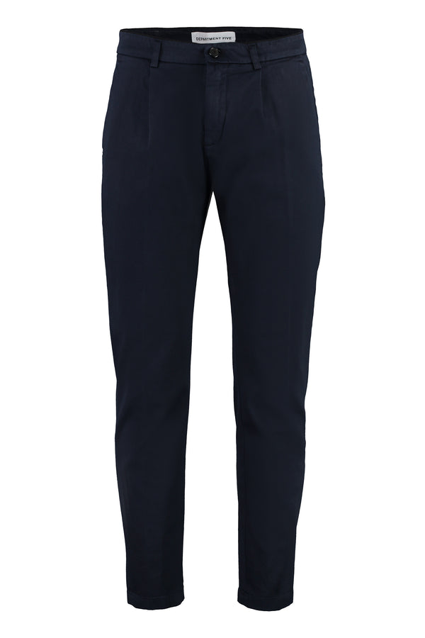 Prince Chino Pants Blue Cotton Chinos