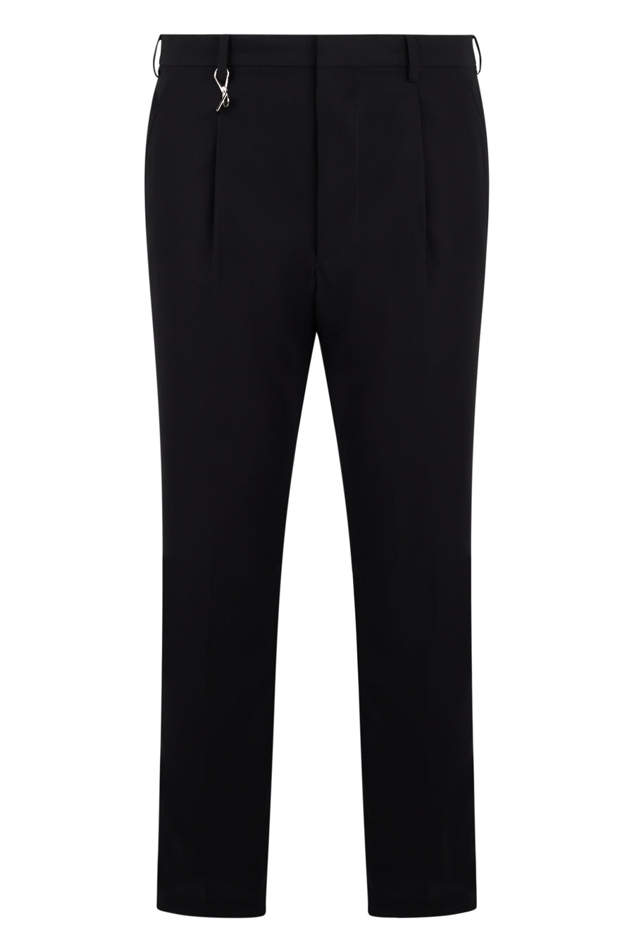 Tailored Trousers Black Cotton