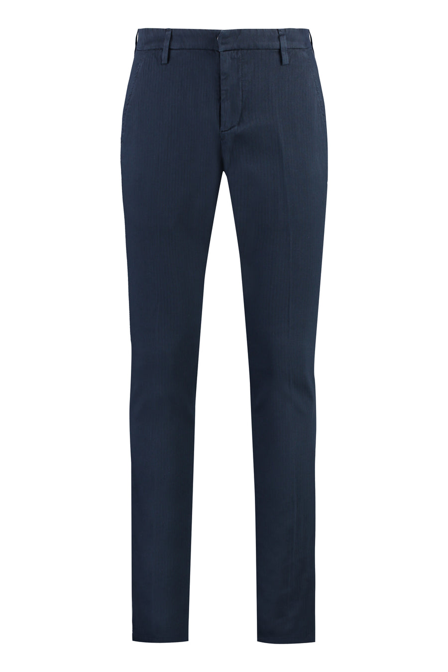 Gaubert Cotton Chino Trousers Blue Chinos