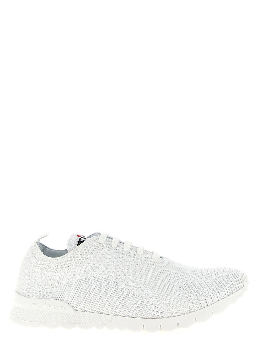 Kiton Fits Sneaker — white