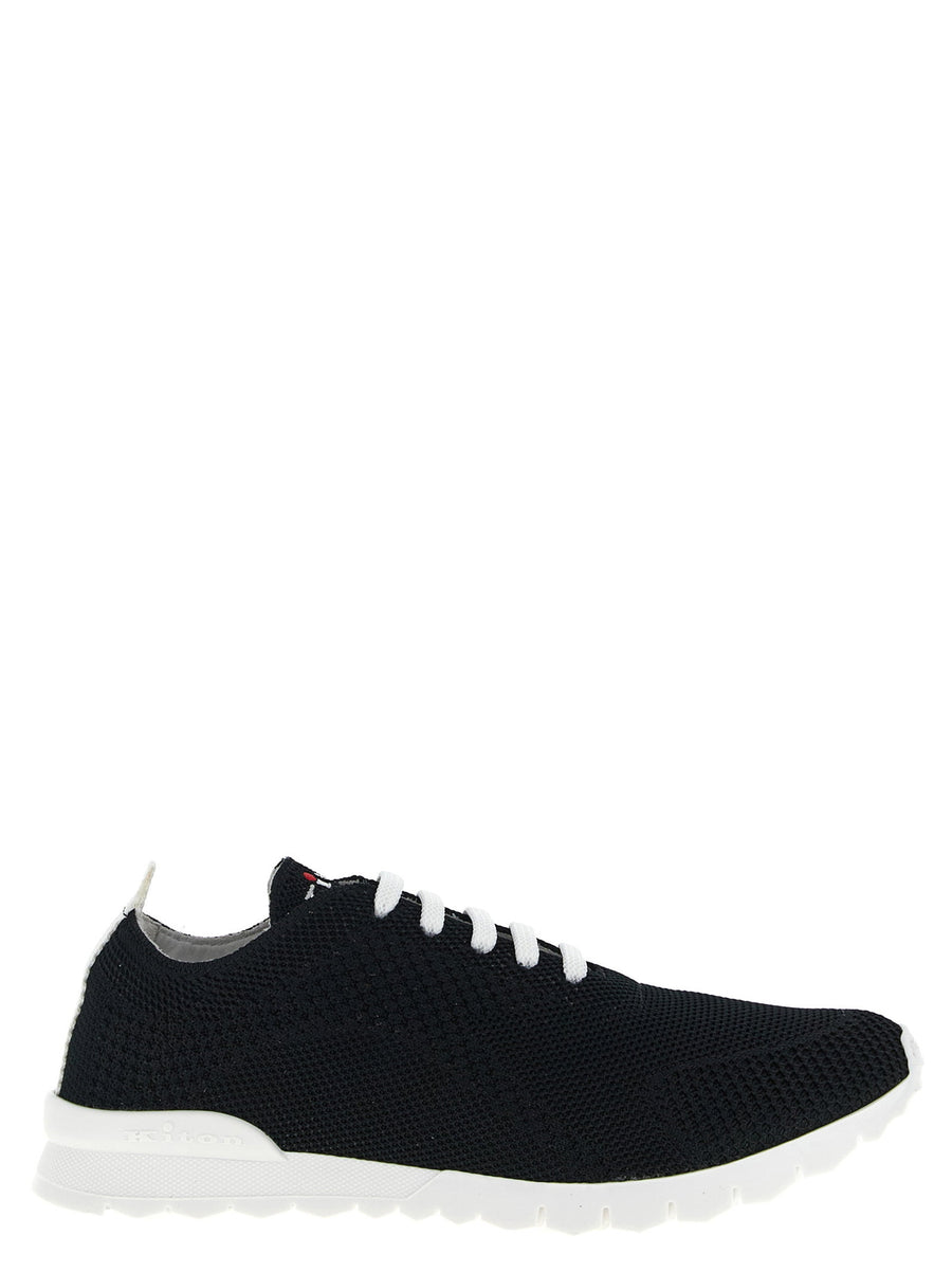 Kiton Fits Sneaker — Black