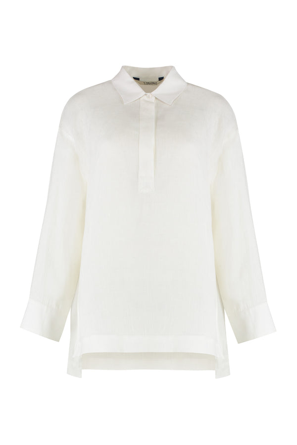 Shirt Varese Linen Optical White