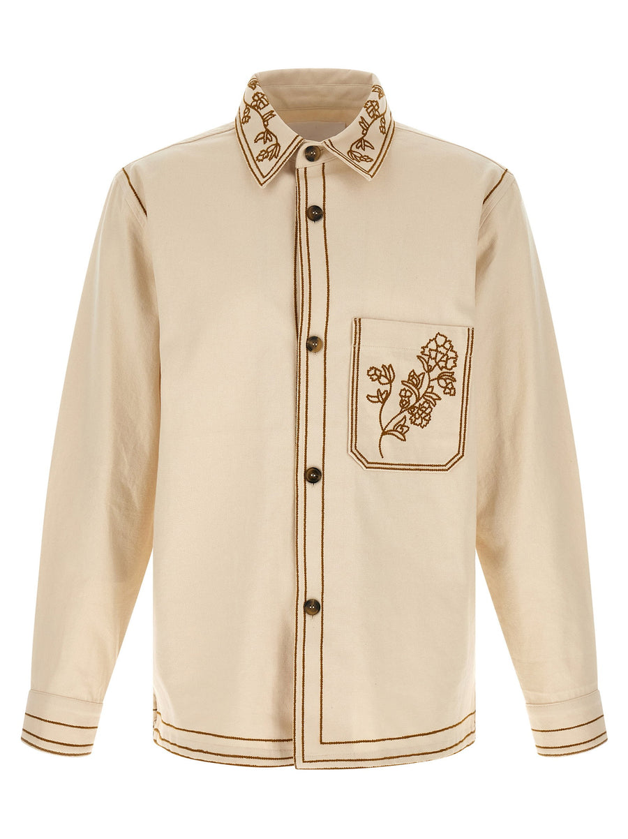 Marant Rudy Overshirt — Cream