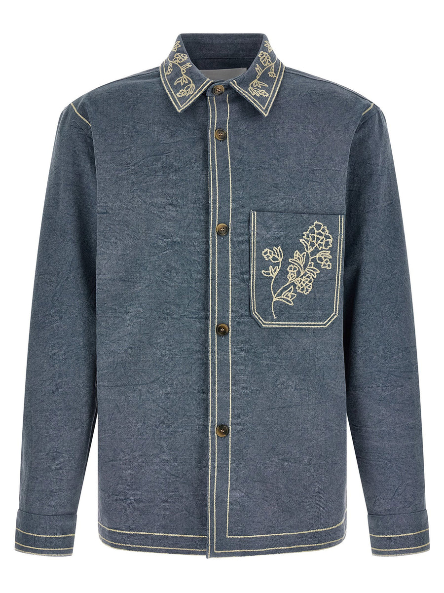 Marant Rudy Overshirt — Navy