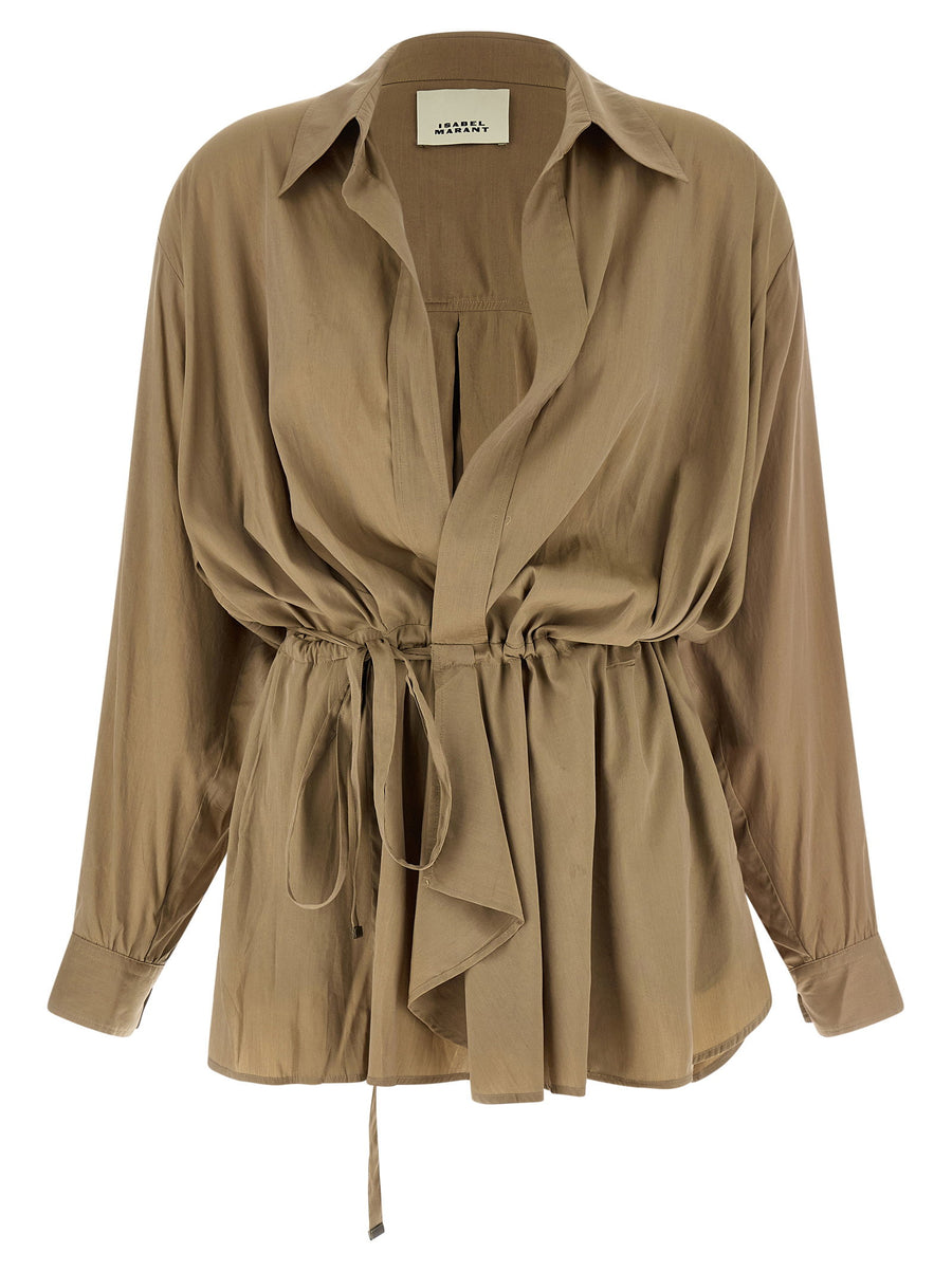 Isabel Marant blazer in tan