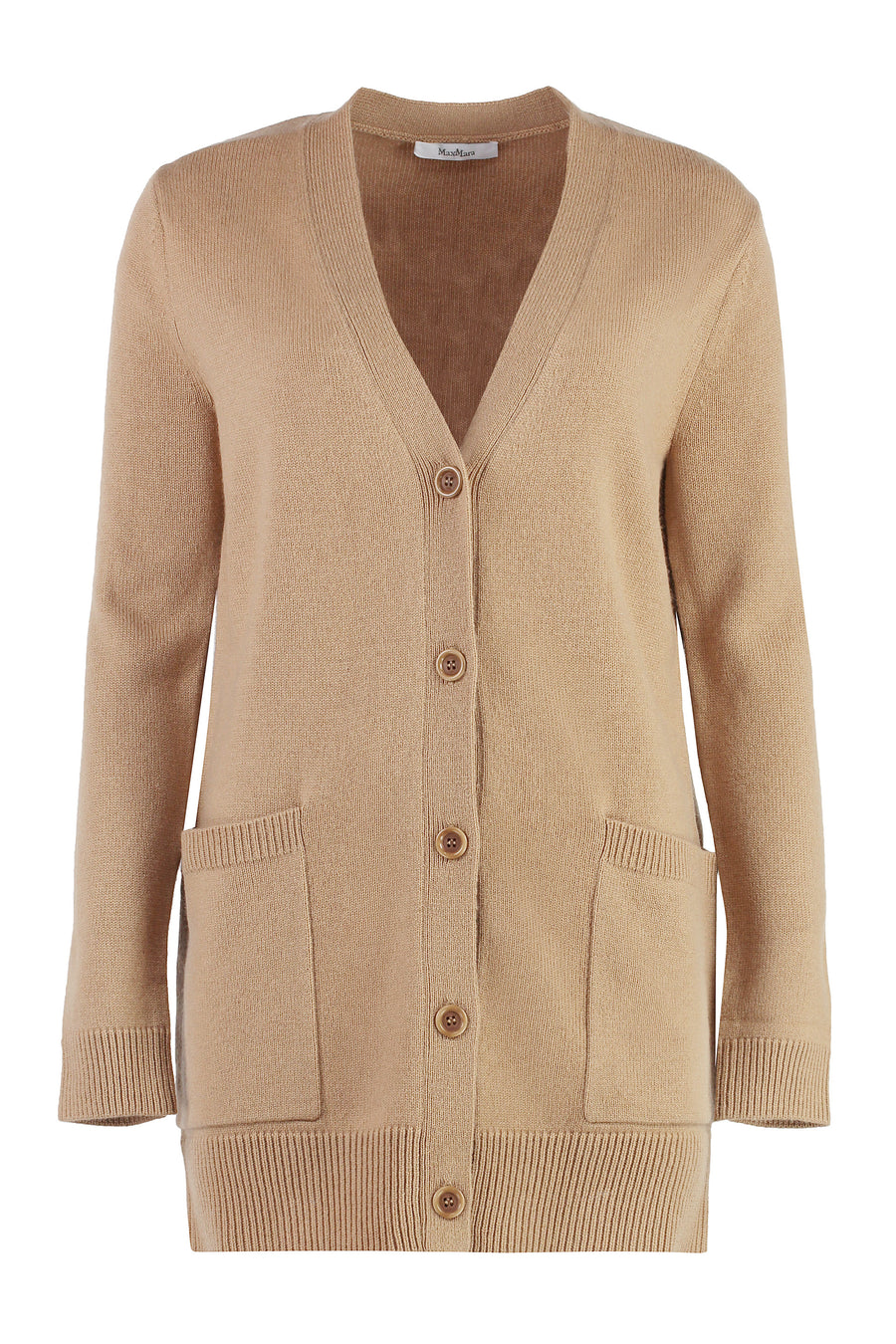 Villar Wool & Cashmere Cardigan Camel Cardigans