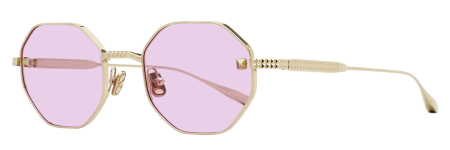 Valentino VLX-122 Titanium sunglasses in gold