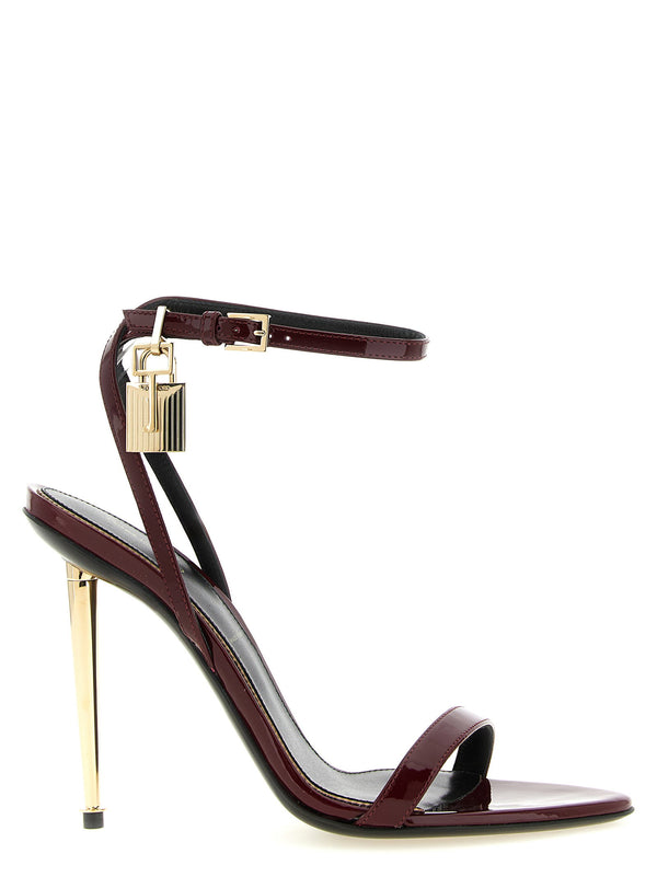 صندل Tom Ford كعب — عنابي