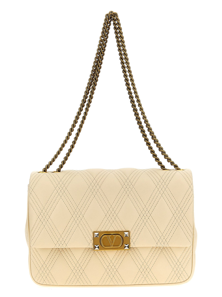 Valentino Garavani Shoulder Bag — Cream