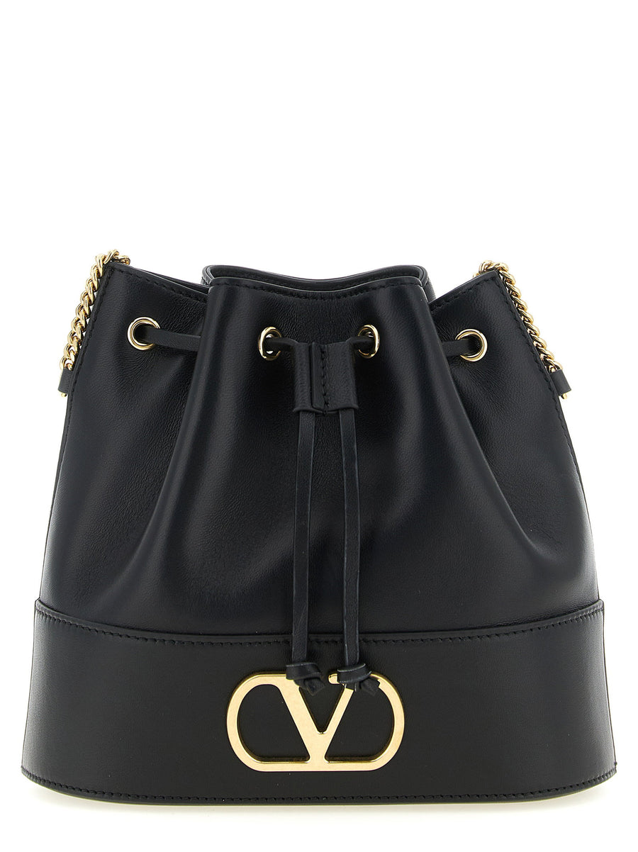 Valentino Garavani Bucket Bag — Black
