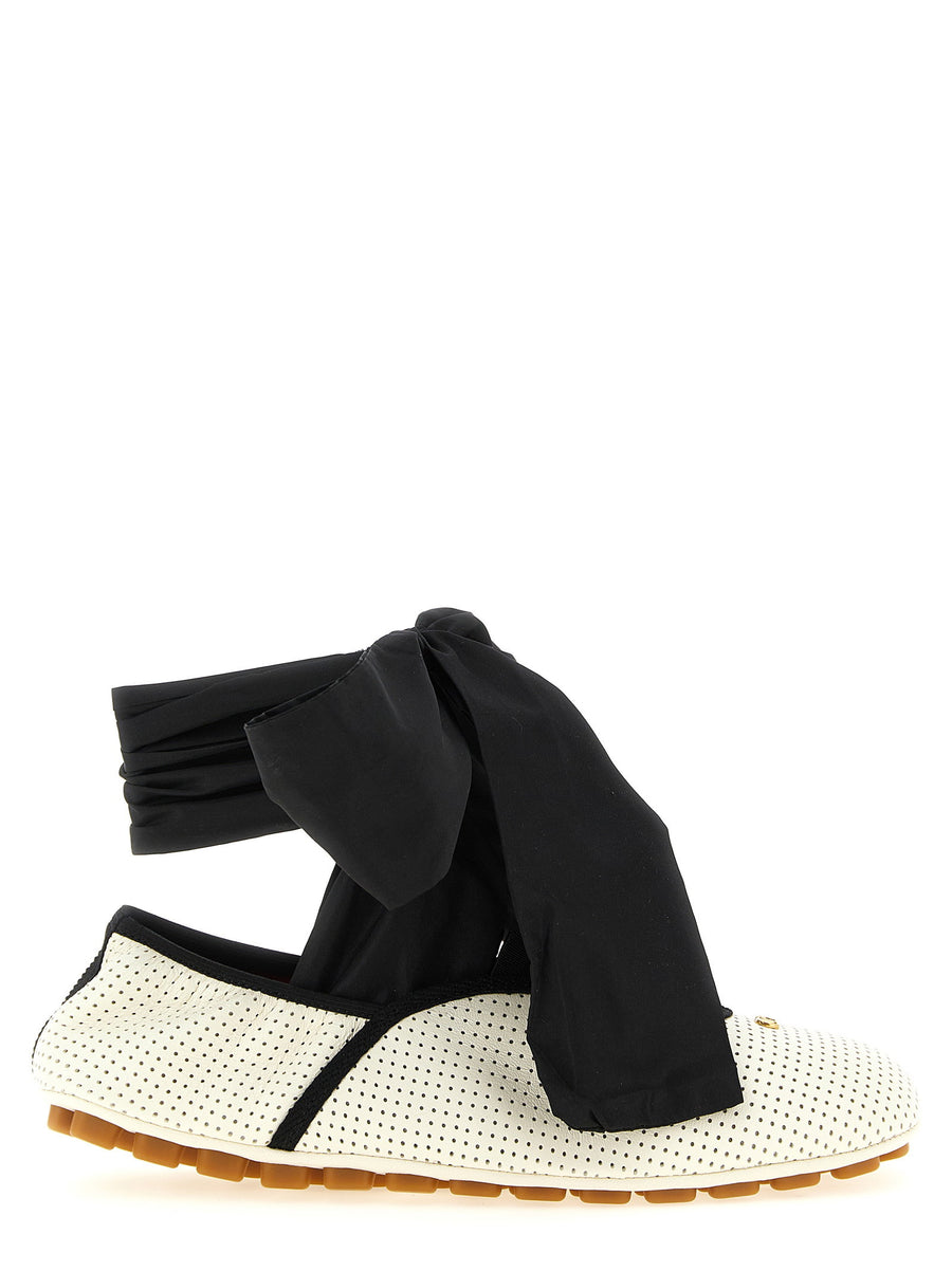 Valentino Garavani Rythmika Ballet Flat — cream