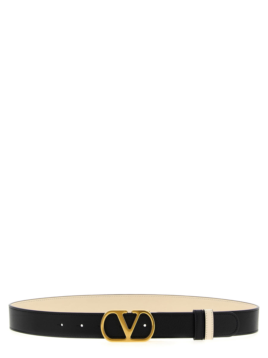 Valentino Garavani Vlogo Belt — Black