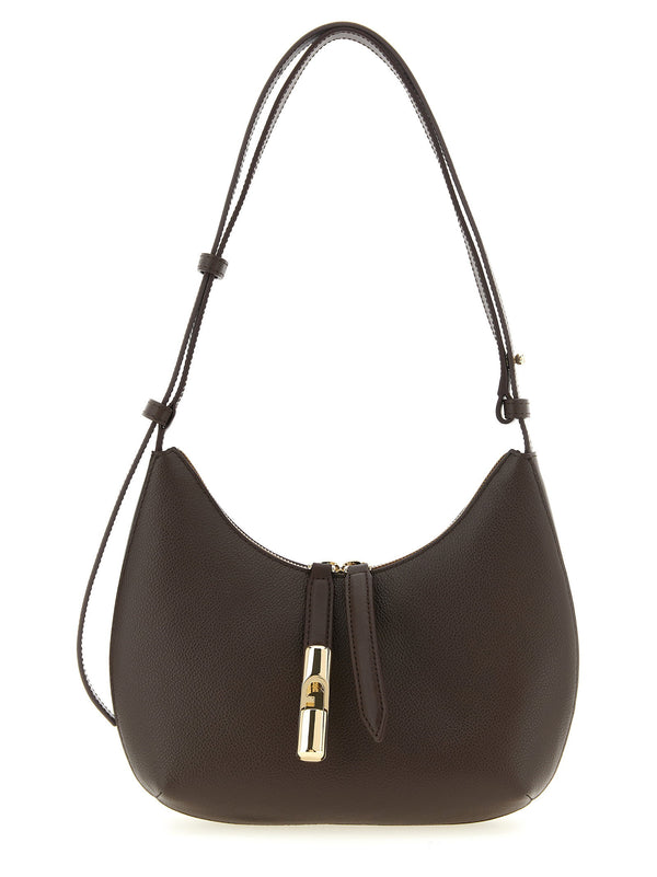 حقيبة Furla غوتشيا كتف — بني