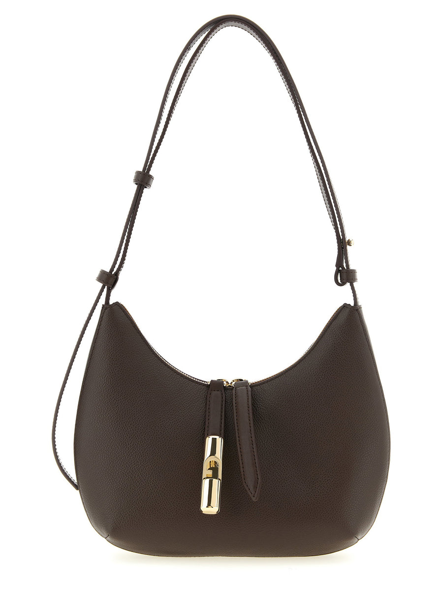 Furla Goccia Shoulder Bag — Brown