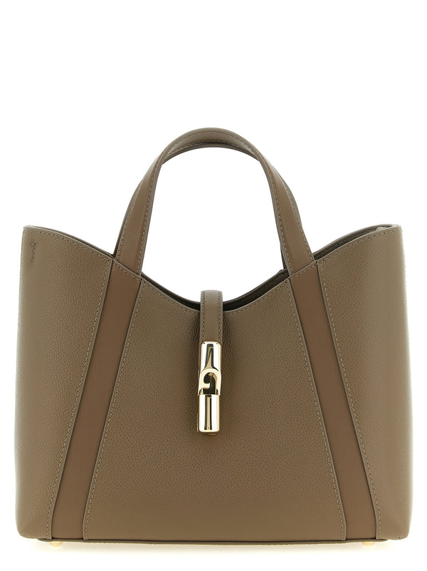 حقيبة تسوق غوتشا Furla — باللون التوب