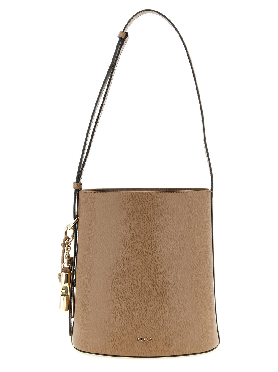 حقيبة دلو Furla روكسي — بيج