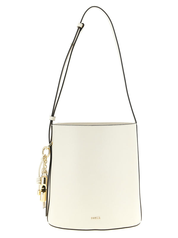 Furla bucket bag in cream