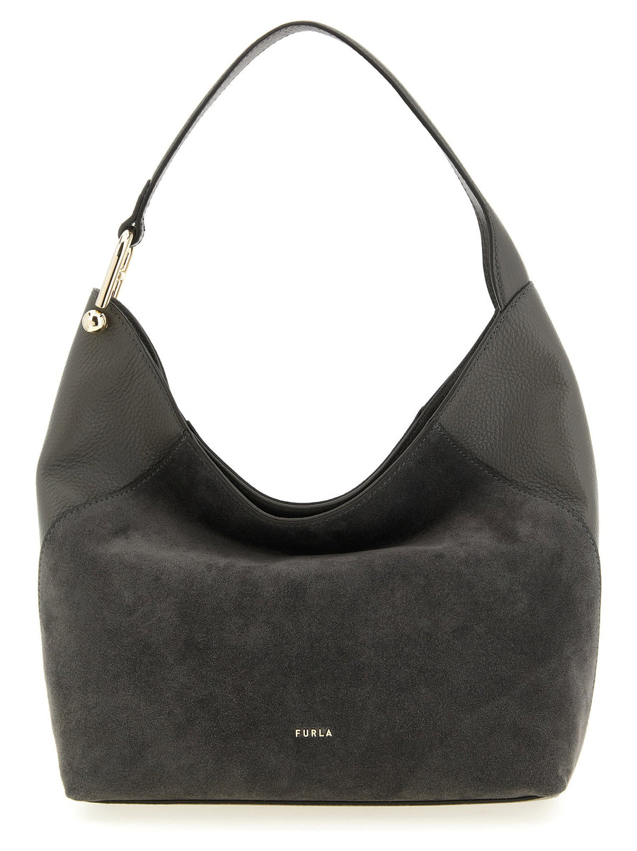 Furla Lara Shoulder Bag — Black