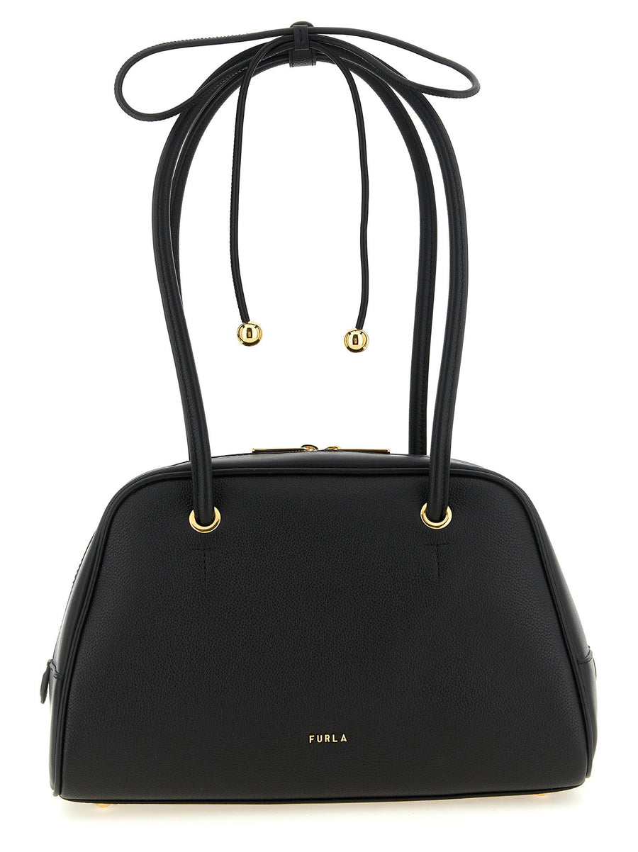 حقيبة بوبي إم Furla كتف — أسود