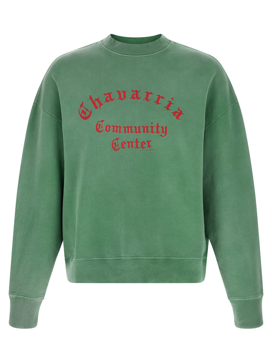 Willy Chavarria Sweatshirt — green
