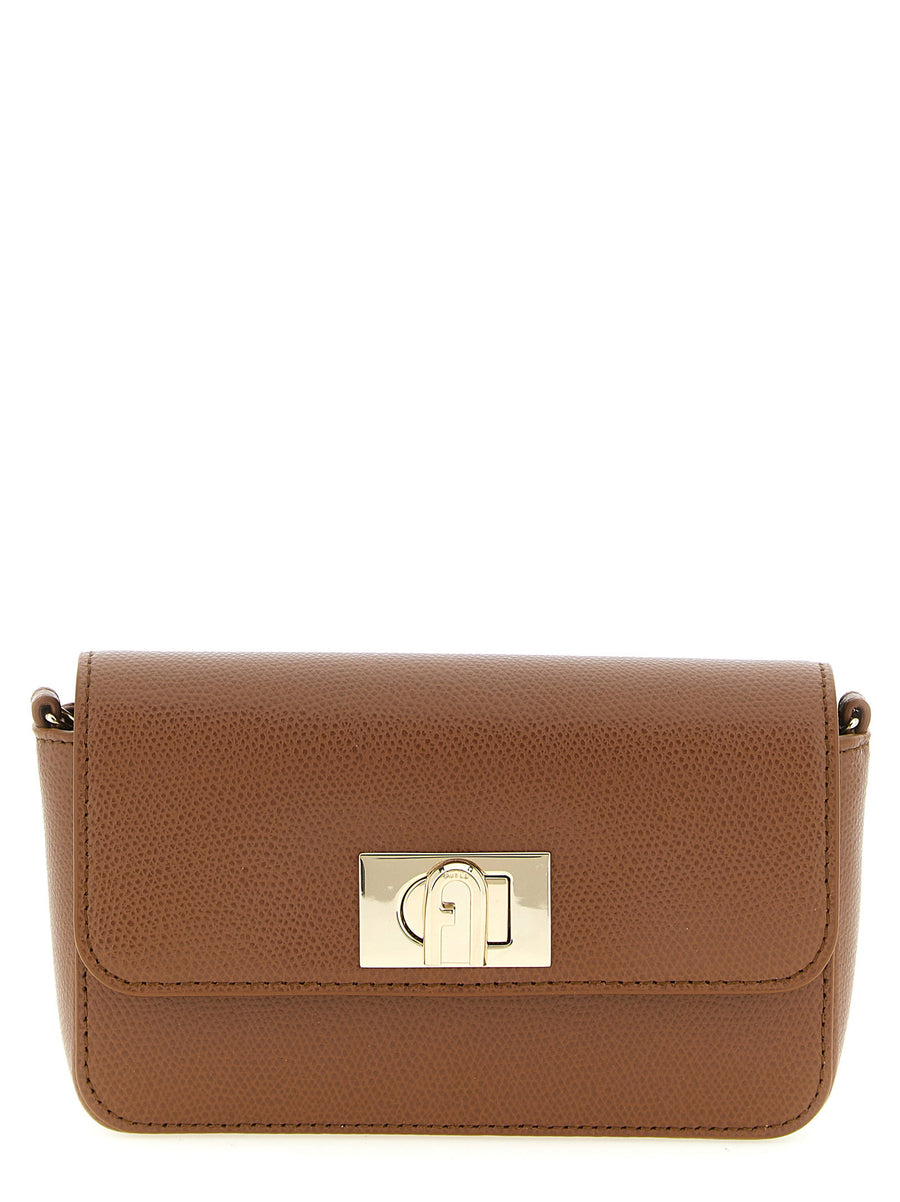 Furla Crossbody Bag — Cognac