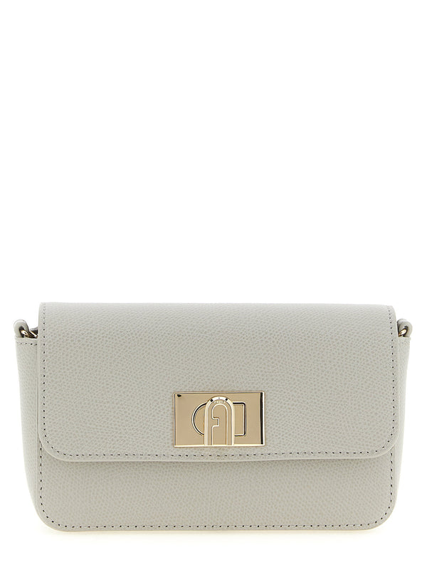 حقيبة كروسبودي Furla — باللون الكريمي
