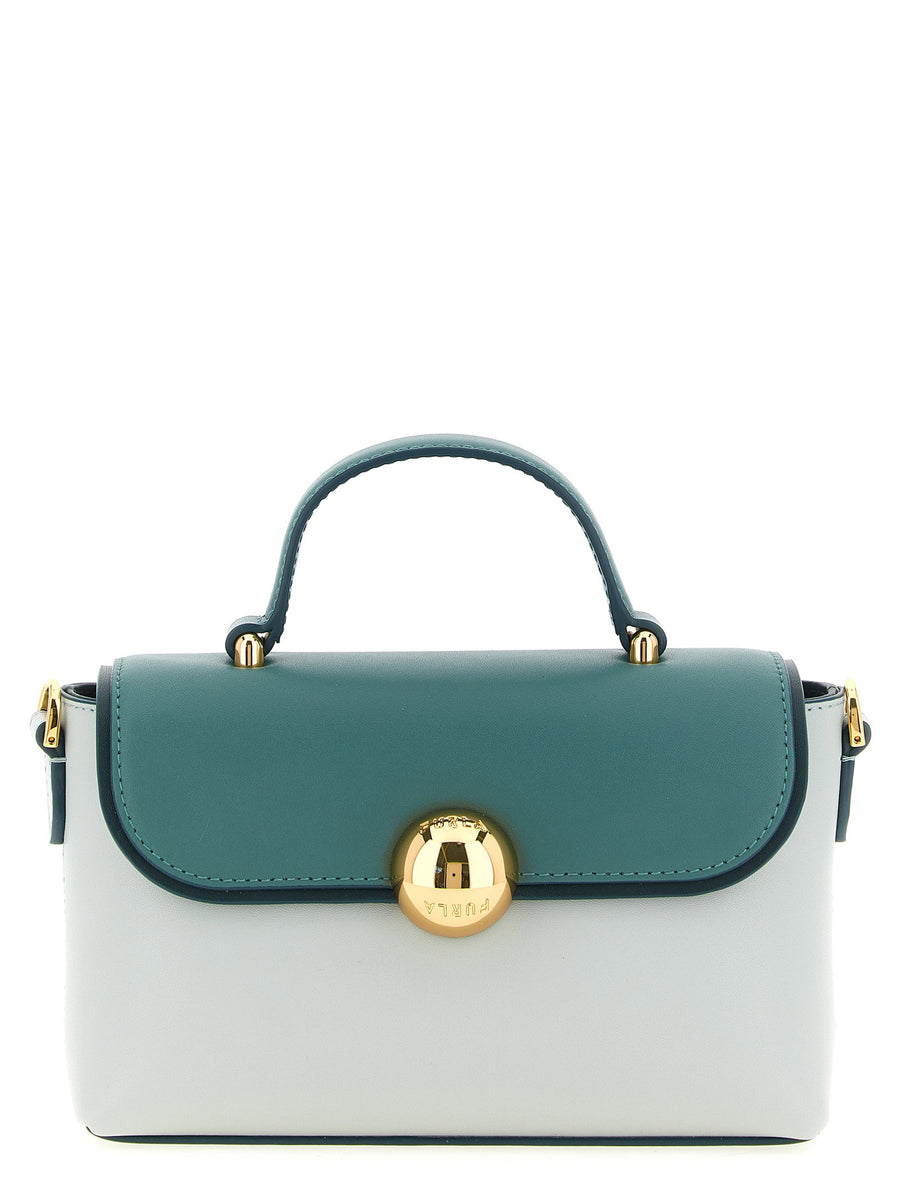 Furla Moonlight Mignon Top Handle Bag — Teal