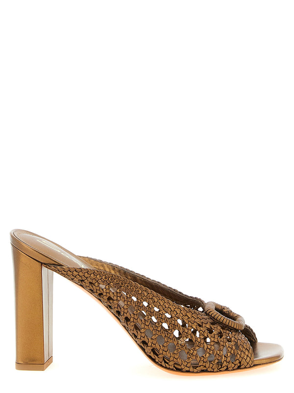 حقيبة Santoni لوس كعب — لون تان
