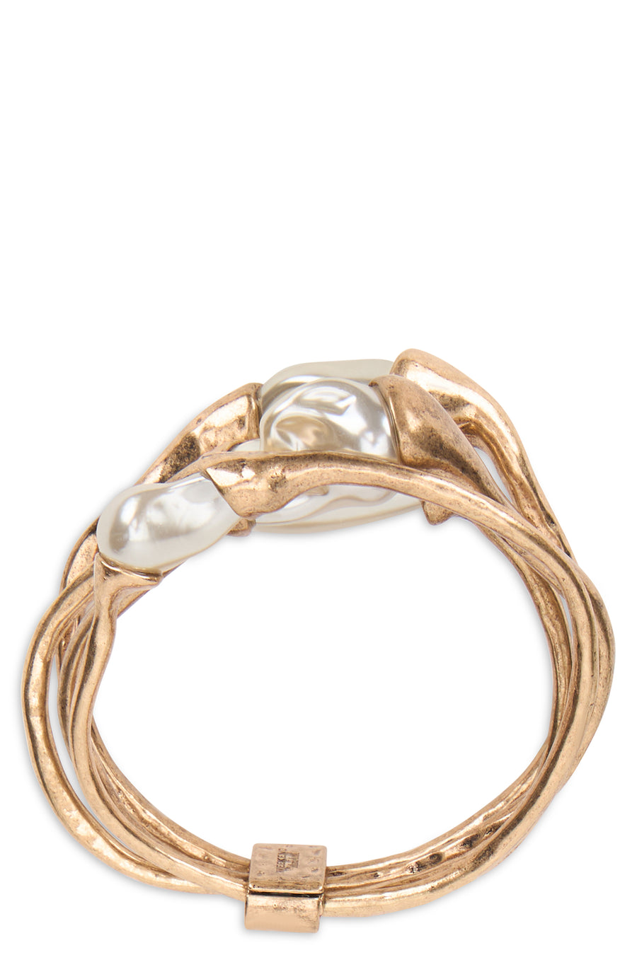 Bracelet Braided Gold Metal Bracelets