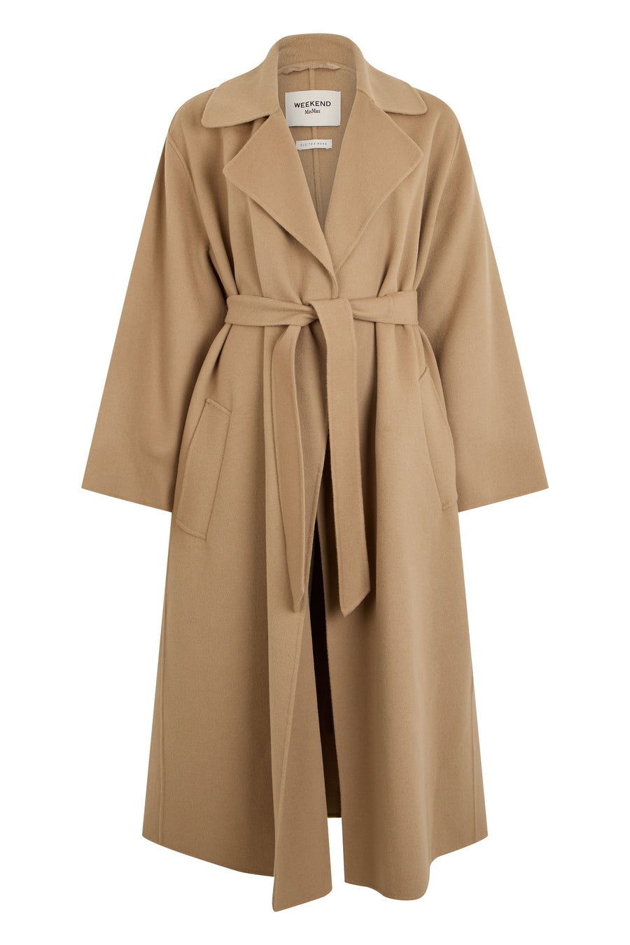 Long Coat Virgin Wool Camel