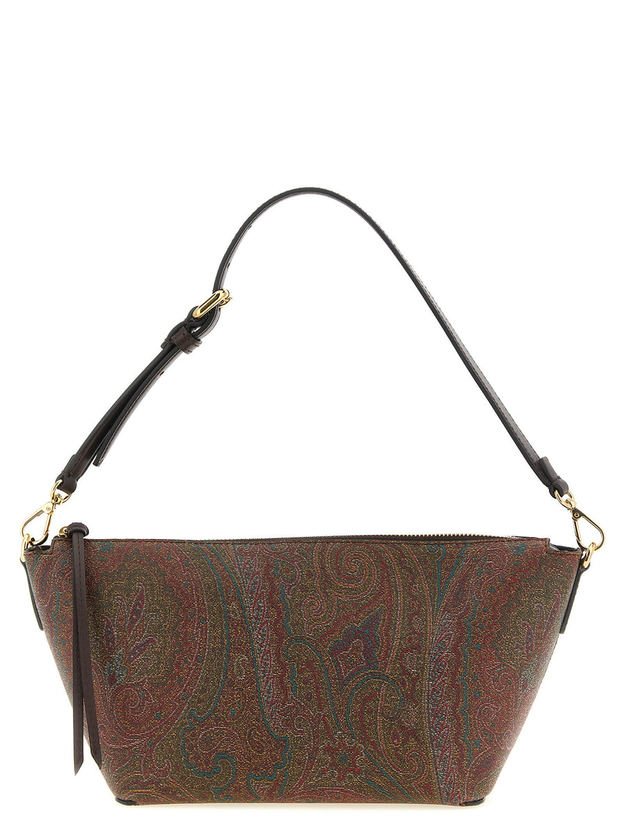 Etro Essential Arnica Crossbody Bag — Brown