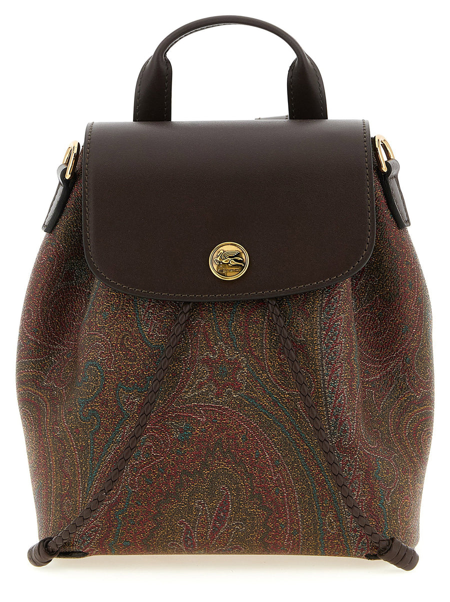 حقيبة ظهر Etro إسينشال — بني