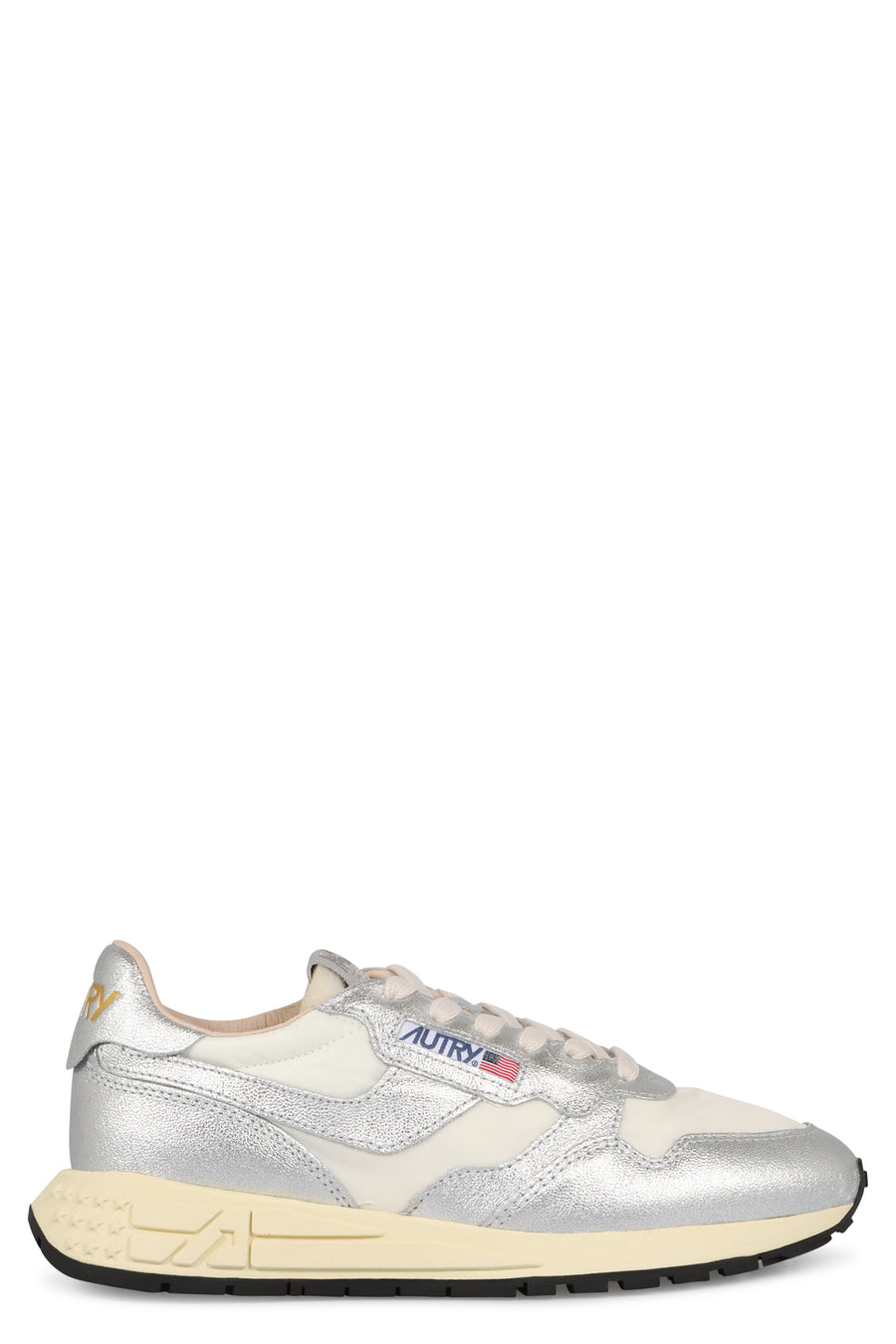 Sneakers Reelwind Low-Top White-Silver White/silver Cow Hide Trainers