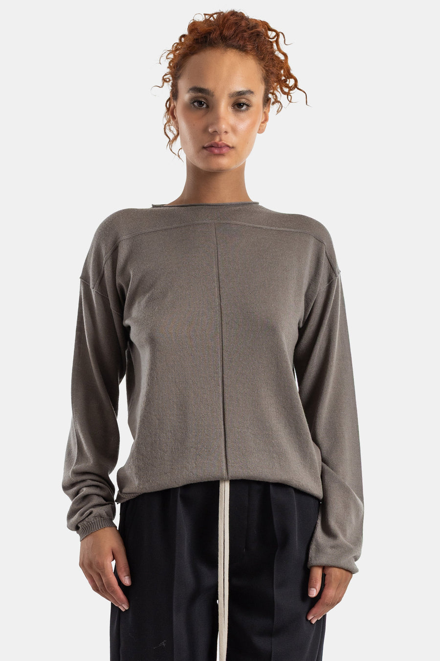 Level Pullover Dust Gray Sweater