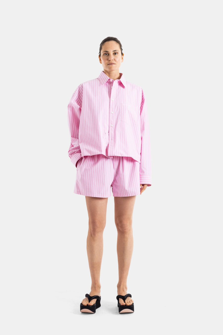 Balenciaga Cotton shirt in pink