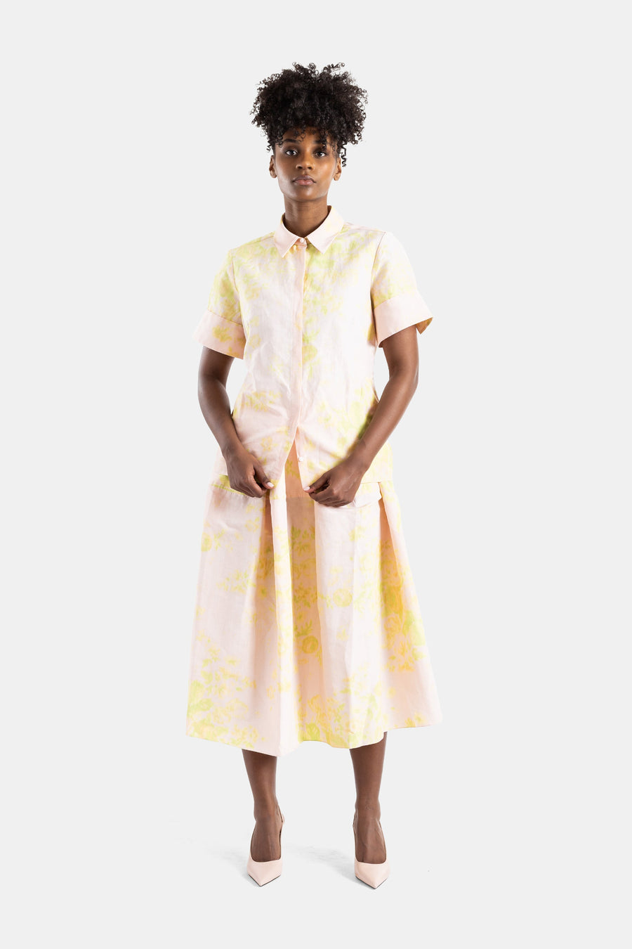 Erdem skirt in pink