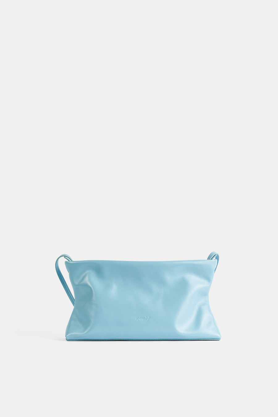 Marsell Patent leather clutch in blue