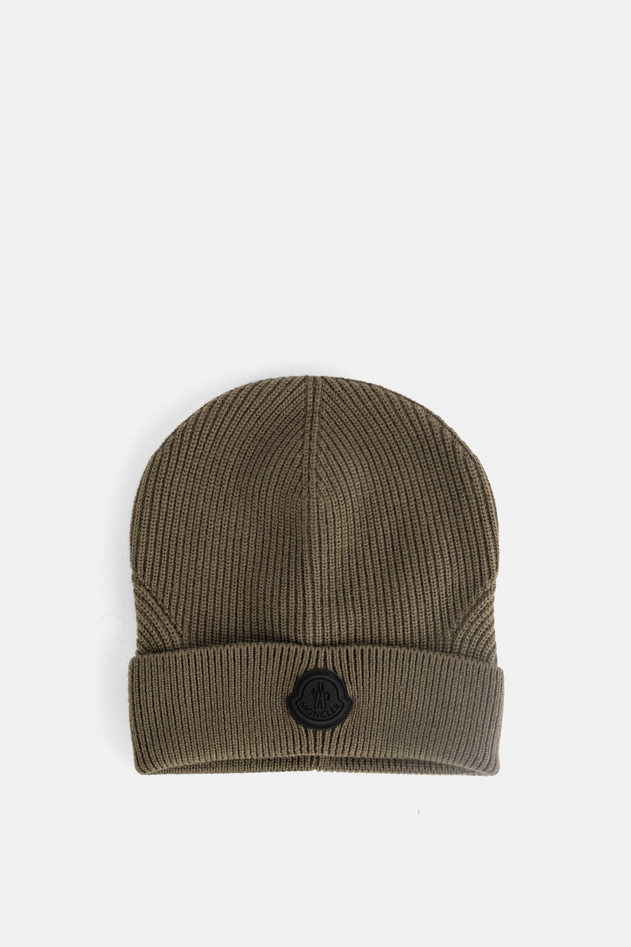 Moncler 3B00049M1131 Wool beanie in khaki