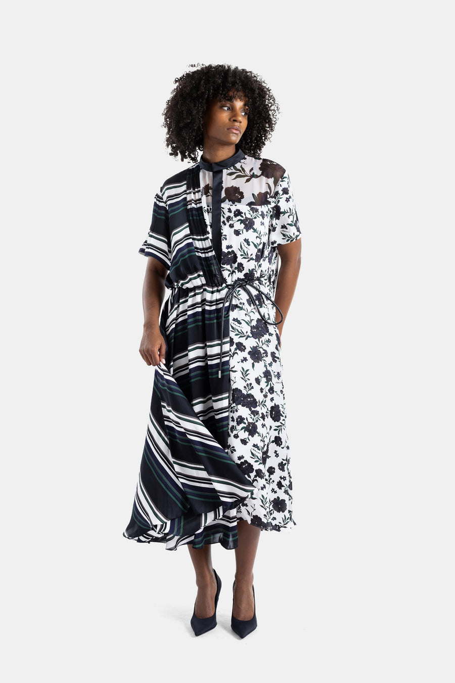 Sacai dress in white