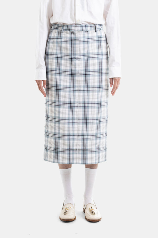 Thom Browne Cotton skirt in blue