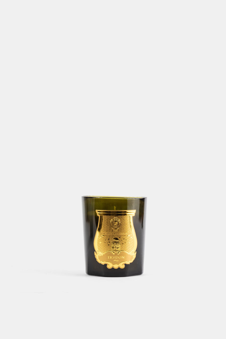 Trudon Artisanal mouth-blown Tuscan glass candle in black