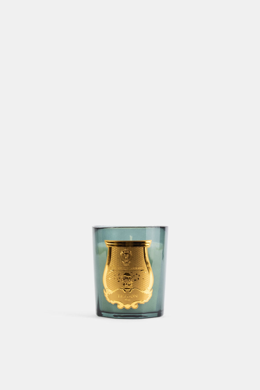 Trudon Celadon glass candle in green