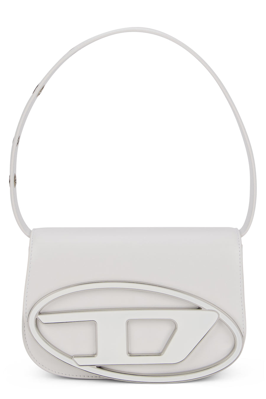 Shoulder Bag 1dr White Leather Calfskin Handbags