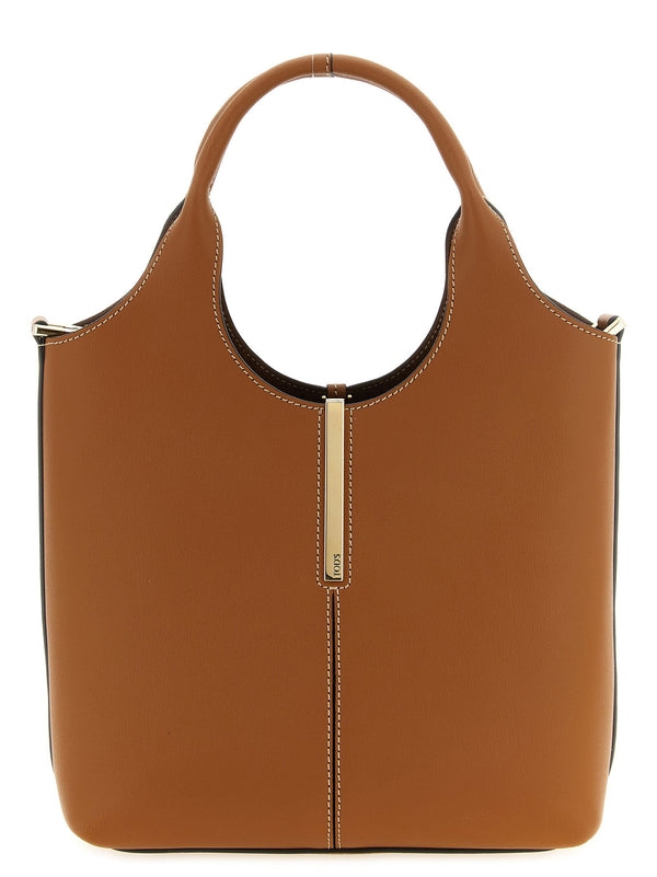 حقيبة Tod'S كتف باللون الكونياك