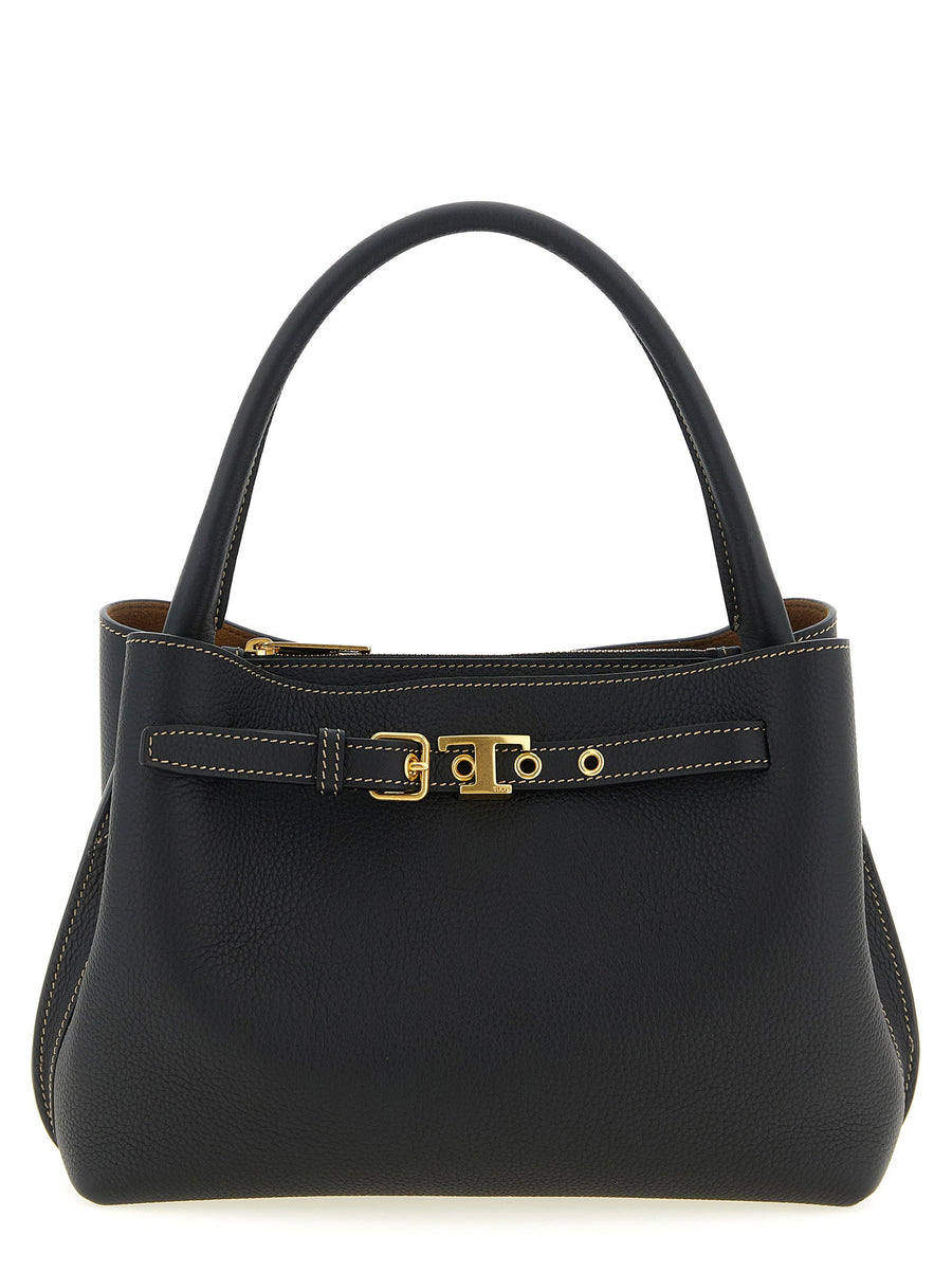 Tod's Tim Top Handle Bag — Black