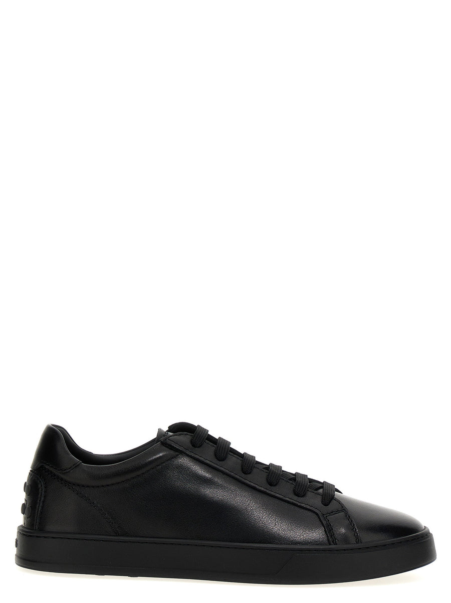 Tod's Leather Sneaker — Black